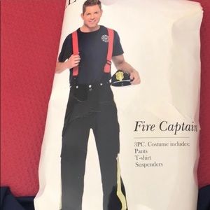 Men’s fire captain Halloween costume